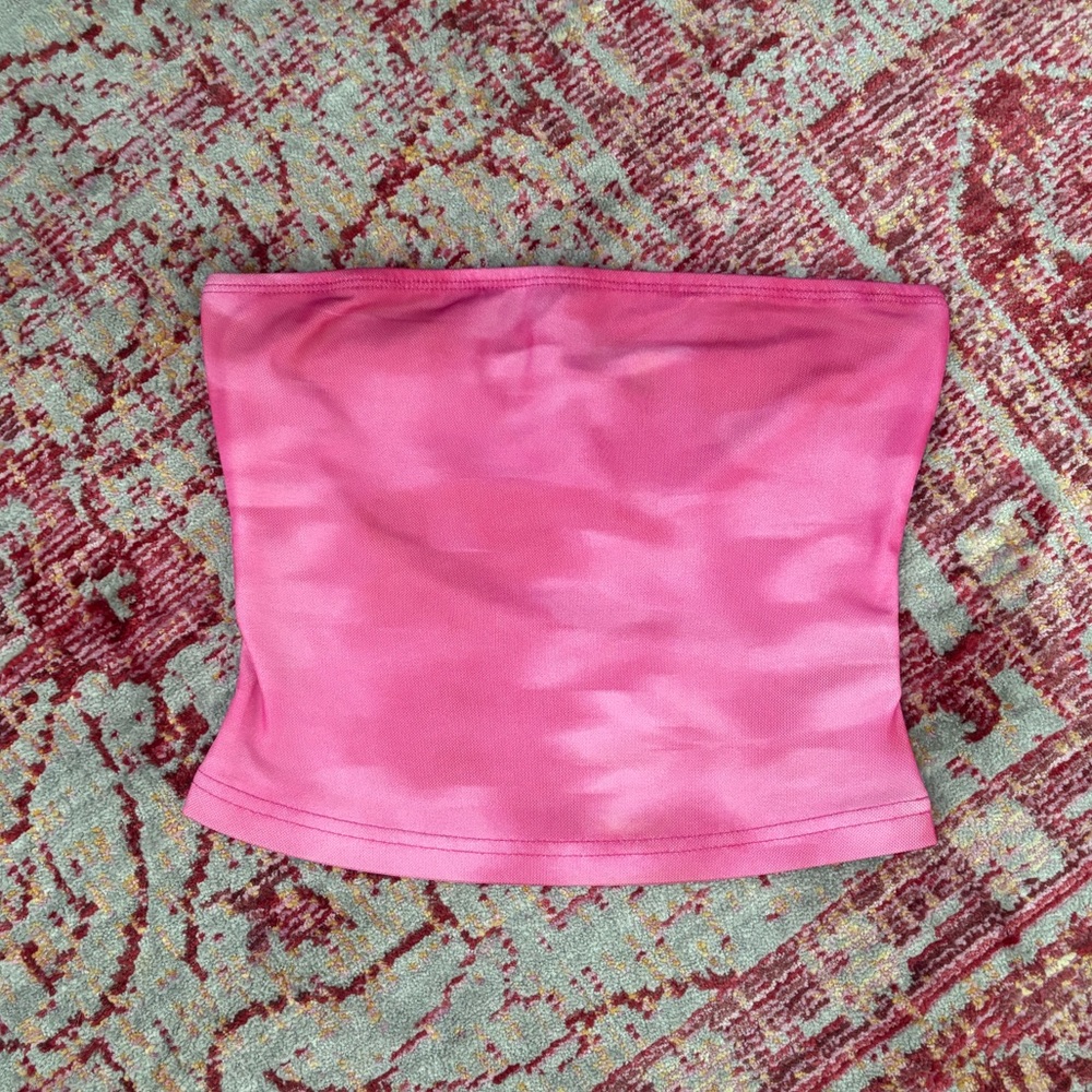 PINK PRINCESS POLLY TUPE TOP